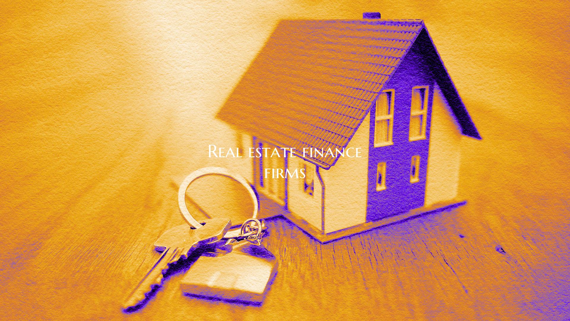 Real estate finance firms
